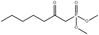 (2-氧代庚基)膦酸二甲酯 结构式