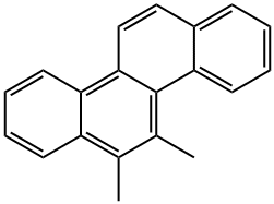 5,6-dimethylchrysene 结构式
