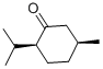 顺-5-甲基-2-(1-甲基乙基)环己酮 结构式