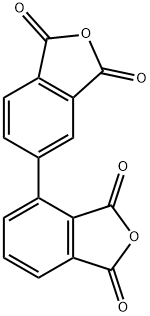 2,3,3',4'-联苯四甲酸二酐 结构式