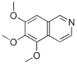 5,6,7-三甲氧基异喹啉 结构式