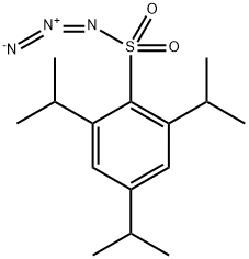 2,4,6-三异丙基苯磺酰叠氮化物 结构式