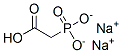 disodium hydrogen phosphonatoacetate 结构式