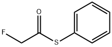 Fluorothioacetic acid S-phenyl ester 结构式
