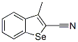 3-Methyl-1-benzoselenophene-2-carbonitrile 结构式