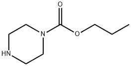 1-Piperazinecarboxylicacid,propylester(9CI) 结构式