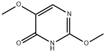 2,5-二甲氧基-4(3H)-嘧啶酮 结构式