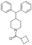 Piperidine, 1-(cyclobutylcarbonyl)-4-(diphenylmethyl)- 结构式