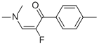 2-Propen-1-one, 3-(dimethylamino)-2-fluoro-1-(4-methylphenyl)- (9CI) 结构式