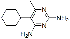 2,4-diamino-5-cyclohexyl-6-methylpyrimidine 结构式