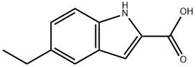 5-ETHYLINDOLE-2-CARBOXYLIC ACID 结构式