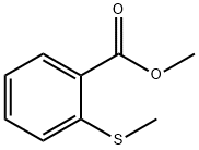 2-(甲基硫代)苯甲酸甲酯 结构式