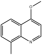 4-METHOXY-8-METHYLQUINOLINE 结构式