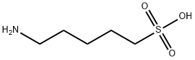 5-氨基戊烷-1-磺酸 结构式