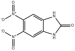 1,3-dihydro-5,6-dinitro-2H-benzimidazol-2-one  结构式