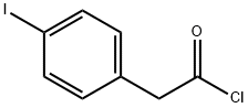 2-(4-碘苯基)乙酰氯 结构式