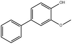 2-METHOXY-4-PHENYLPHENOL 结构式