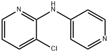 3-CHLORO-N-PYRIDIN-4-YLPYRIDIN-2-AMINE 结构式