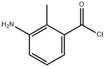 Benzoyl chloride, 3-amino-2-methyl- (9CI) 结构式