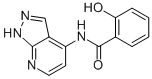 Benzamide, 2-hydroxy-N-1H-pyrazolo[3,4-b]pyridin-4-yl- (9CI) 结构式