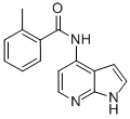 Benzamide, 2-methyl-N-1H-pyrrolo[2,3-b]pyridin-4-yl- (9CI) 结构式