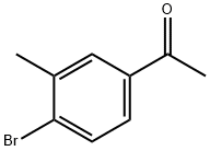 4'-溴-3'-甲基苯乙酮 结构式