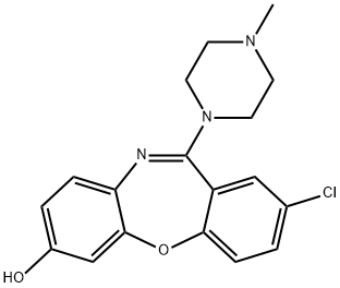 7-hydroxyloxapine 结构式