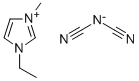 1-乙基-3-甲基咪唑二腈胺盐 结构式