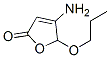 2(5H)-Furanone, 4-amino-5-propoxy- (9CI) 结构式