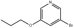 3-溴-5-丙氧基吡啶 结构式