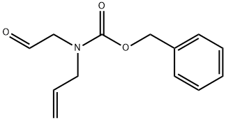 烯丙基,2-氧代乙基氨基甲酸苄酯 结构式