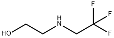 2-[(2,2,2-三氟乙基)氨基]乙醇 结构式