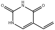 5-乙烯尿嘧啶 结构式