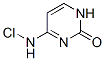 2(1H)-Pyrimidinone, 4-(chloroamino)- (9CI) 结构式