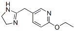 Pyridine, 5-[(4,5-dihydro-1H-imidazol-2-yl)methyl]-2-ethoxy- (9CI) 结构式