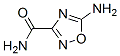 1,2,4-Oxadiazole-3-carboxamide, 5-amino- (9CI) 结构式