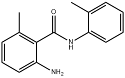 2-AMINO-6-METHYL-N-O-TOLYLBENZAMIDE 结构式