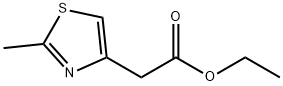 2-甲基-4-噻唑乙酸乙酯 结构式