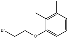 1-(2-溴乙氧基)-2,3-二甲苯 结构式