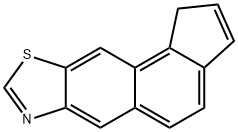 1H-Cyclopenta[5,6]naphtho[2,3-d]thiazole(8CI,9CI) 结构式