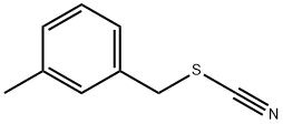 m-methylbenzyl thiocyanate 结构式