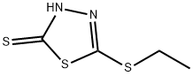 2-乙基硫代-1,3,4-噻二唑-5-硫醇 结构式