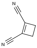 1,2-二氰基环丁烯 结构式