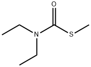S-METHYL-N,N-DIETHYLTHIOCARBAMATE 结构式