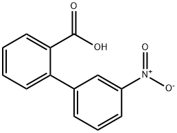 3'-NITRO[1,1'-联苯]-2-羧酸 结构式