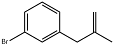 1-溴-3-(2-甲基烯丙基)苯 结构式