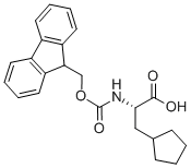 FMOC-L-环戊基丙氨酸 结构式