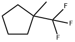 Cyclopentane, 1-methyl-1-(trifluoromethyl)- (9CI) 结构式