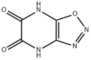 1,2,3-Oxadiazolo[4,5-b]pyrazine-5,6-dione,  4,7-dihydro- 结构式