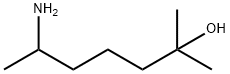 6-氨基-2-甲基-2-庚醇 结构式